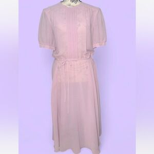 Coco of California Vintage Pink Women's Dress